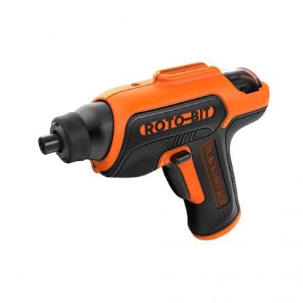 BLACK & DECKER CS36BST-QW - Visseuse « Svitavvita » avec batterie au lithium 3,6 V et porte-embout « Revolver » dans boîte métallique