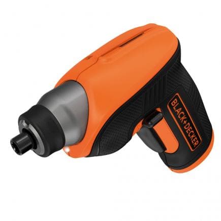 BLACK & DECKER CS3652LC-QW - Visseuse « Svitavvita » avec batterie au lithium 3,6 V avec manche pistolet et tête coudée