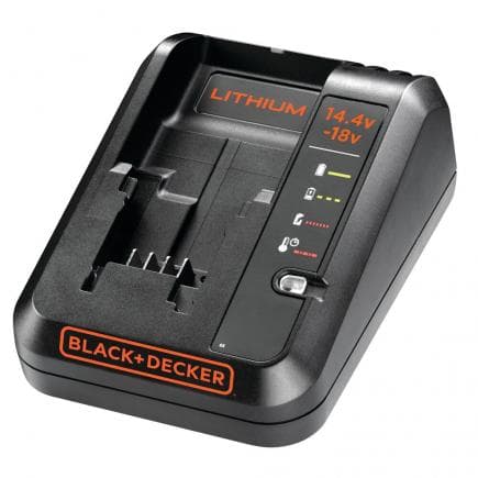 BLACK & DECKER BDC1A-QW - Chargeur 1A pour batteries au lithium 18V-14,4V