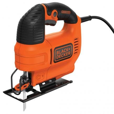 BLACK & DECKER KS701E-QS - Scie sauteuse compacte à fil 520W dans carton avec une lame