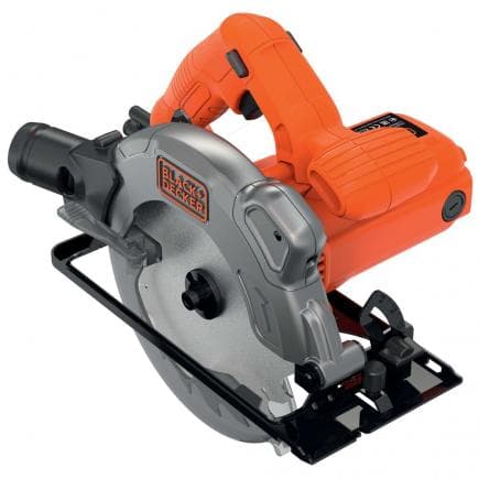 BLACK & DECKER CS1250L-QS - Scie circulaire à fil 1250W ø66 mm avec guide laser et une lame