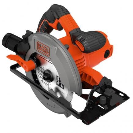 BLACK & DECKER CS1550-QS - Scie circulaire à fil 1500W ø66 mm avec une lame