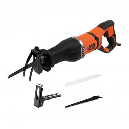BLACK & DECKER BES301-QS - Scie sabre à fil 750W avec deux lames