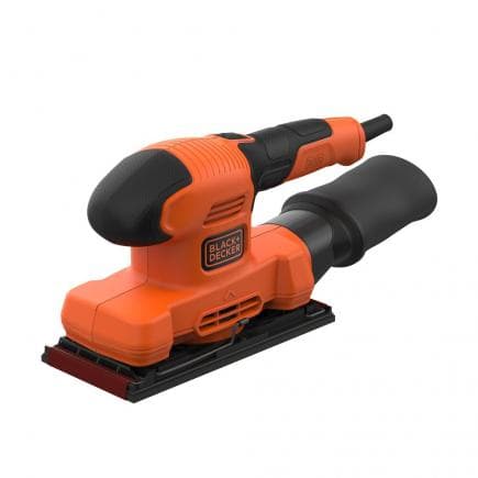 BLACK & DECKER BEW220-QS - Ponceuse orbitale à fil 1/3 de feuille 150W