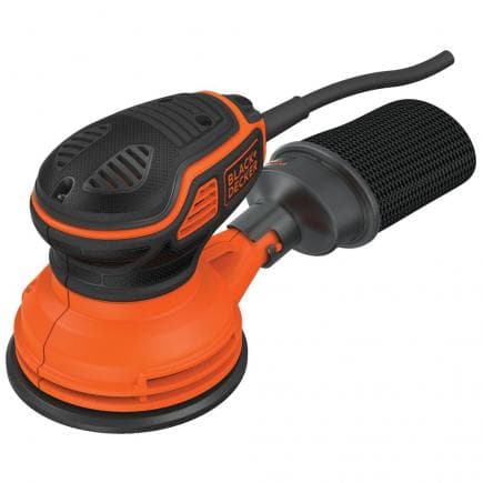BLACK & DECKER KA199-QS - Ponceuse orbitale aléatoire à fil 240W