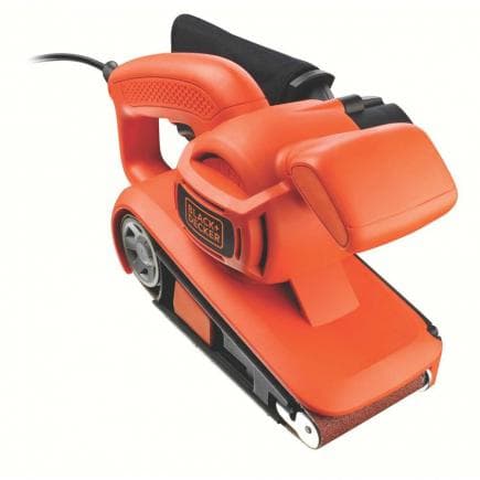 BLACK & DECKER KA86-QS - Ponceuse à bande à fil 720W feuille 75x457 mm