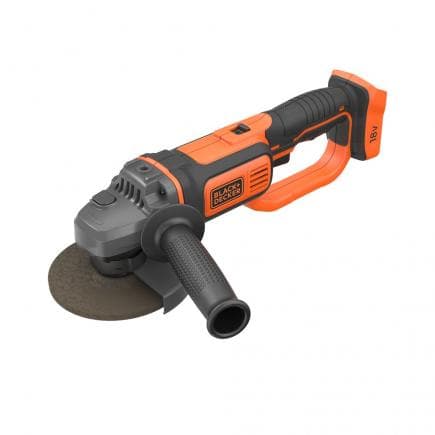 BLACK & DECKER BCG720N-XJ - Meuleuse d'angle à batterie 18V (batterie et chargeur non fournis)