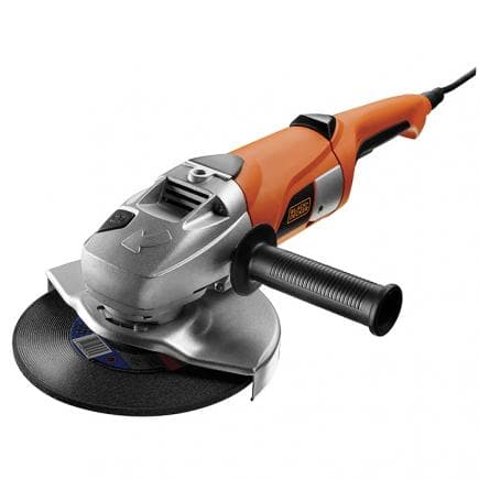 BLACK & DECKER KG2000-QS - Meuleuse d'angle à fil 2000W 230 mm