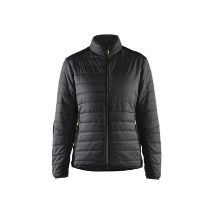 BLAKLADER 471520309933XXL - Veste doublée Warm femme Noir/Jaune