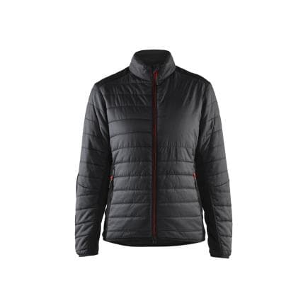 BLAKLADER 471520309956M - Veste doublée Warm femme Noir/Rouge