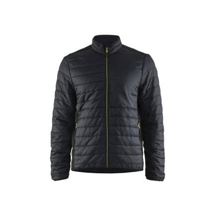 BLAKLADER 471020309933XXL - Veste doublée Warm Noir/Jaune