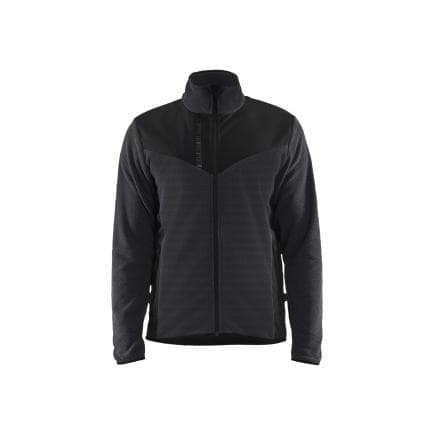 BLAKLADER 594225369799XXL - Veste tricotée Softshell Gris anthracite/Noir