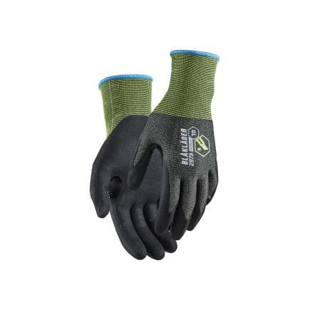 BLAKLADER 2973147099008 - Gants de travail en nitrile trempé résistants à la coupure niveau B Noir