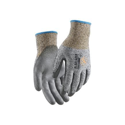 BLAKLADER 2980147299109 - Gants de travail en PU trempé résistants à la coupure Niveau C Noir/Blanc
