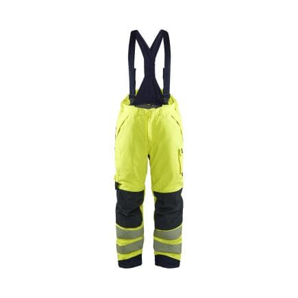 BLAKLADER 181715343389M - Salopette hiver multinormes Hi Vis Jaune/Marine