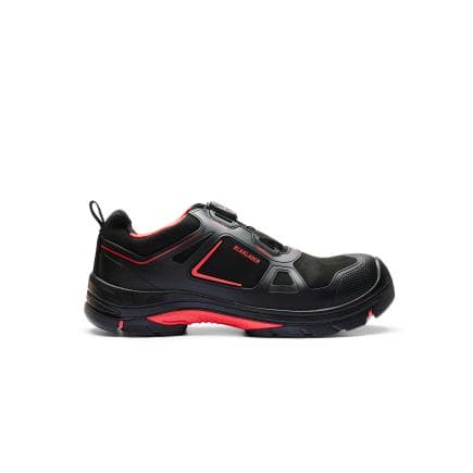 BLAKLADER 24710000995642 - Chaussures de sécurité basses Gecko Noir/Rouge
