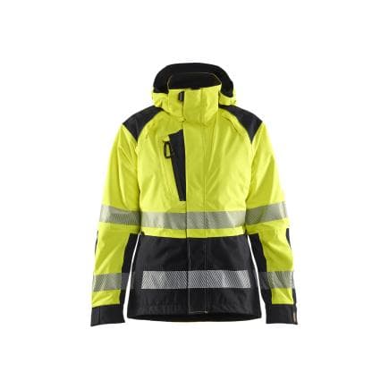 BLAKLADER 443619873399S - Veste hardshell haute-visibilité femme Jaune/Noir