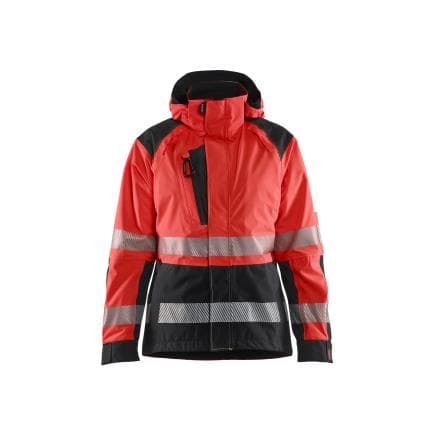 BLAKLADER 443619875599M - Veste hardshell haute-visibilité femme Rouge/Noir