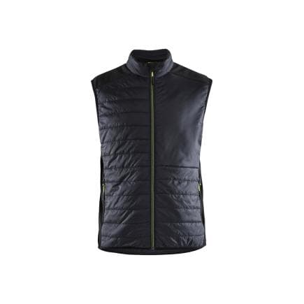 BLAKLADER 386320309933L - Gilet doublé Warm Noir/Jaune
