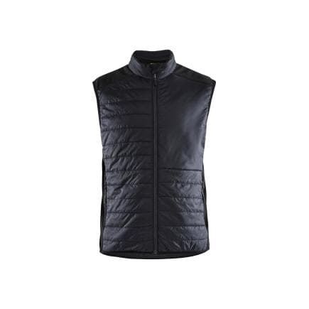 BLAKLADER 386320309998L - Gilet doublé Warm Noir/Gris foncé