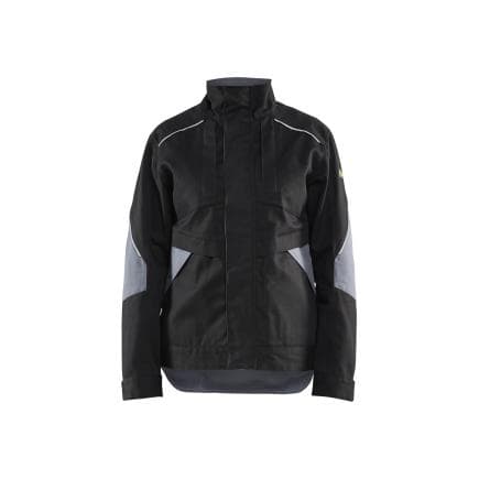 BLAKLADER 407115169994M - Veste retardant flamme femme Noir/Gris clair