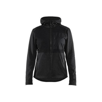 BLAKLADER 354225269900S - Sweat zippé à capuche femme Noir