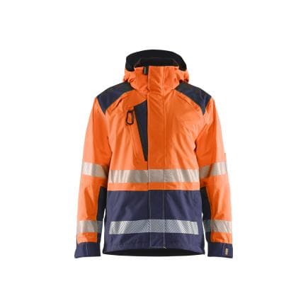BLAKLADER 443519875389M - Veste hardshell haute-visibilité Orange/Marine