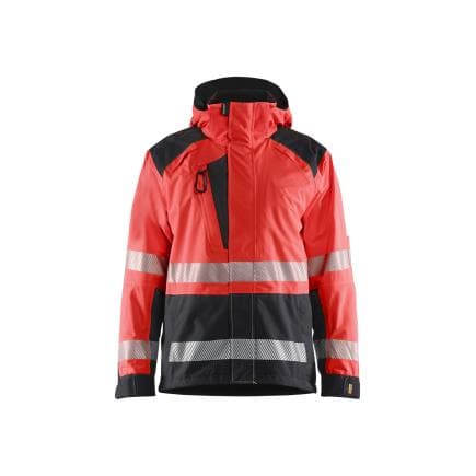 BLAKLADER 443519875599M - Veste hardshell haute-visibilité Rouge/Noir