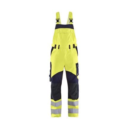 BLAKLADER 288915123389C50 - Salopette multinormes inhérent Hi Vis Jaune/Marine