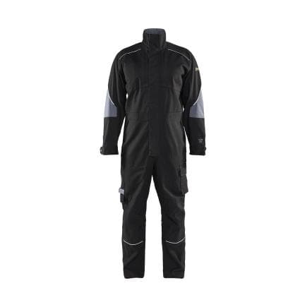 BLAKLADER 606115169994C56 - Combinaison manches longues retardant flamme Noir/Gris clair
