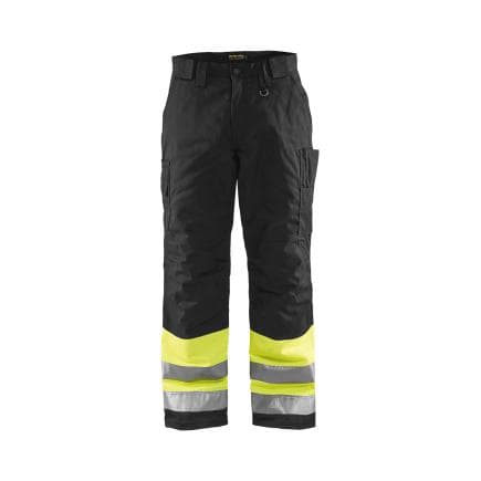 BLAKLADER 186218113399C52 - Pantalon haute-visibilité hiver Jaune/Noir