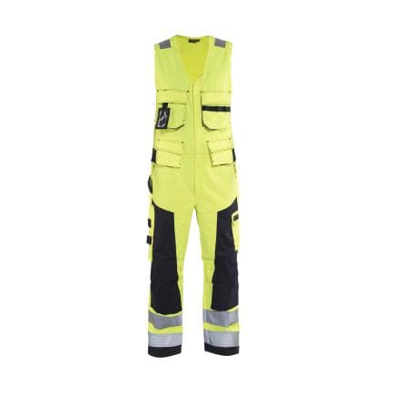 BLAKLADER 267815143389C52 - Combinaison sans manches multistandard Jaune/Bleu Marine