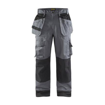 BLAKLADER 150418609499C52 - Pantalon artisan Gris clair/Noir
