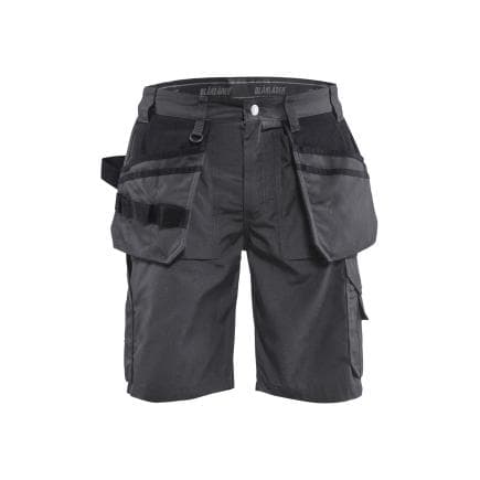 BLAKLADER 152618459899C48 - Short artisan été Gris Foncé/Noir