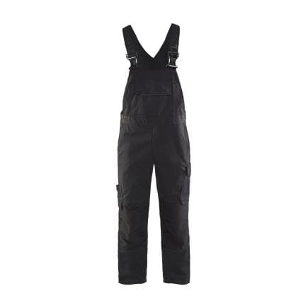 BLAKLADER 269513309998C52 - Cotte à bretelles avec stretch Noir/Gris foncé