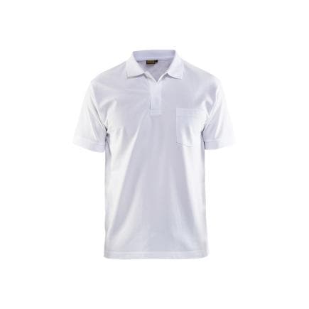 BLAKLADER 330510351000M - Polo Blanc