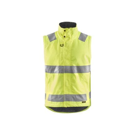BLAKLADER 387019003300L - Gilet haute-visibilité hydrofuge Jaune