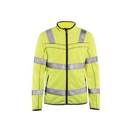 BLAKLADER 494110103300L - Veste micropolaire haute-visibilité Jaune