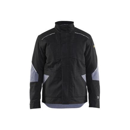 BLAKLADER 496115169994XL - Veste hiver retardant flamme Noir/Gris clair
