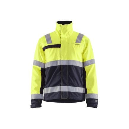 BLAKLADER 406915143389L - Veste hiver multinormes Hi Vis Jaune/Marine