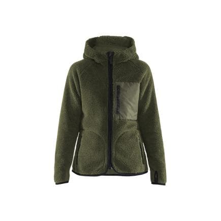 BLAKLADER 472729554109S - Veste polaire femme Vert Automne