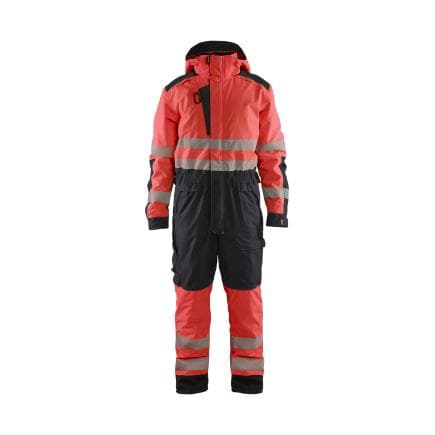 BLAKLADER 672519775599L - Combinaison hiver haute-visibilité Rouge/Noir