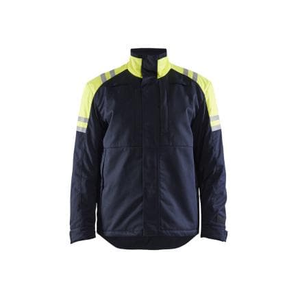 BLAKLADER 451515198933XL - Veste hiver inherent steel Marine/Jaune