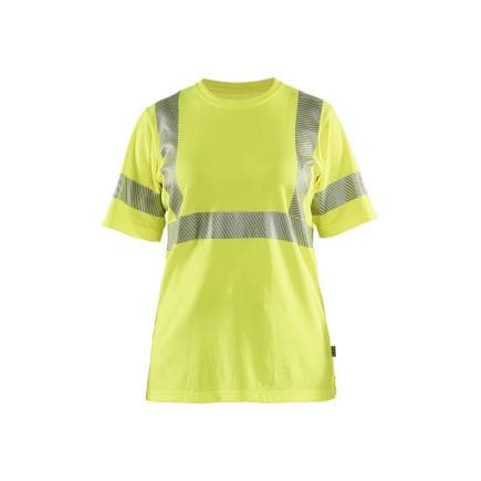 BLAKLADER 350225373300L - T-shirt haute-visibilité femme Jaune