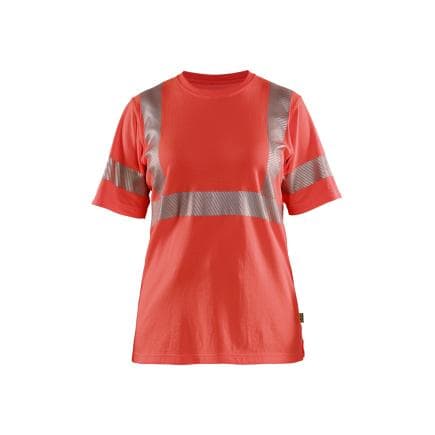 BLAKLADER 350225375500M - T-shirt haute-visibilité femme Rouge