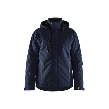 BLAKLADER 448419178699XXL - Veste hiver stretch 4D Marine foncé/Noir
