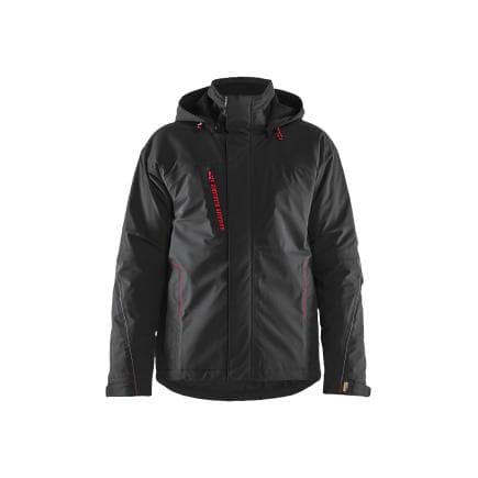BLAKLADER 448419179956S - Veste hiver stretch 4D Noir/Rouge