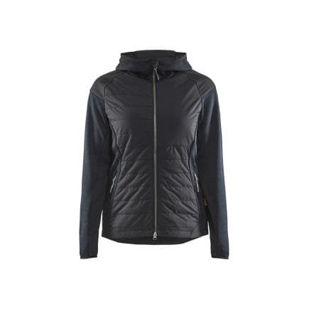 BLAKLADER 593121178699L - Veste Hybrid femme Marine foncé/Noir