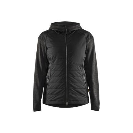 BLAKLADER 593121179899M - Veste Hybrid femme Gris foncé/Noir