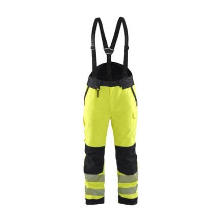 BLAKLADER 187519773399MT - Pantalon hiver haute-visibilité Jaune/Noir